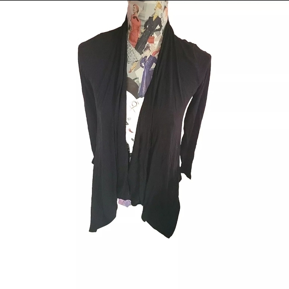Bozzolo Ripped Back Cardigan Size Small - Picture 2 of 6